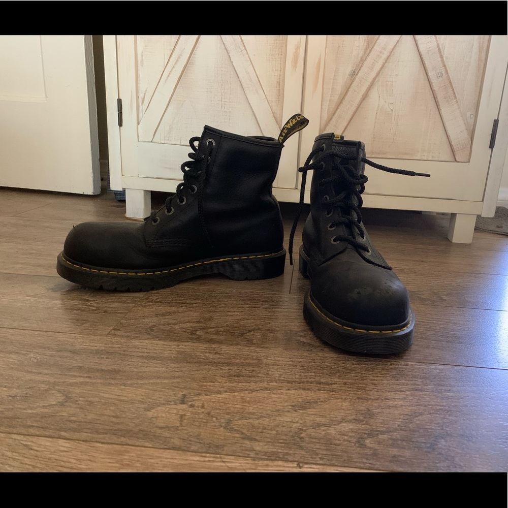Steel Toe Dr. Martens Boots